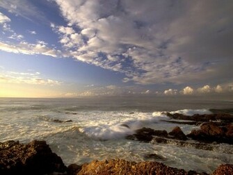 Coasting To Eternity Near Big Sur California Nature Wallpaper Image