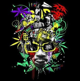 Wiz Khalifa Cartoon Wallpaper Top