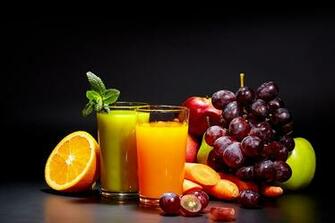 Wallpaper Juice Orange Fruit Grapes Highball Glass Food Black