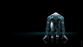 Robot Sci Fi Wallpaper Background