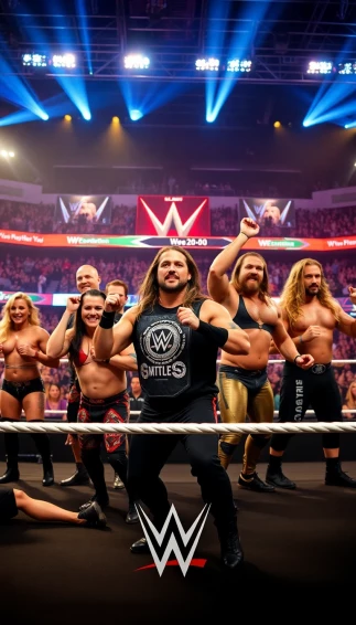 Wwe Photoshoot Wallpaper