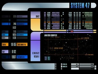 Star Trek Computer Wallpaper Desktop Background Id