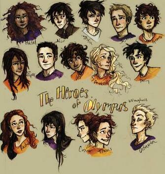 The Heroes Of Olympus By Drakonarinka