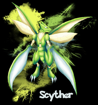 Scyther Wallpaper T Shirt Design By