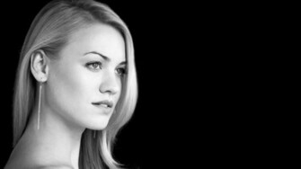 Yvonne Strahovski Graceful Wallpaper