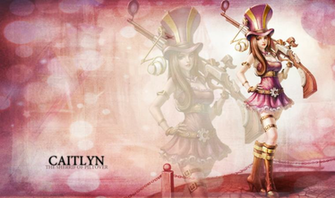 Lol Caitlyn Wallpaper By Xsilverrose