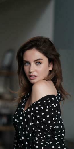 Woman Hot Black Dress Wallpaper Exceptionally