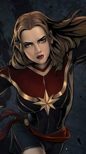 Captain Marvel Animated Wallpaper For Phones Phone HD