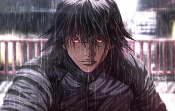 Wallpaper Look Rain Art Guy Zetman Image For Desktop Section