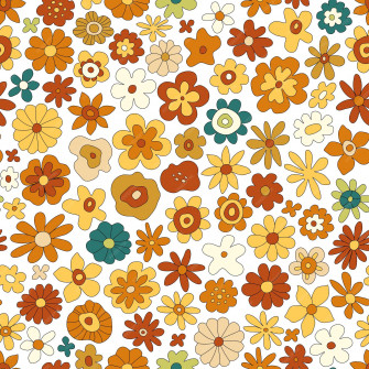 70s Flower Wallpaper