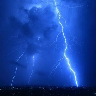 Cool Lightning Strikes iPad Air Wallpaper iPhone