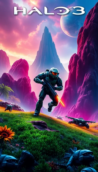 Halo Phone Wallpaper