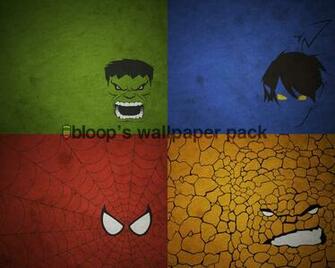 Wallpaper Minimalistas De Superheroes