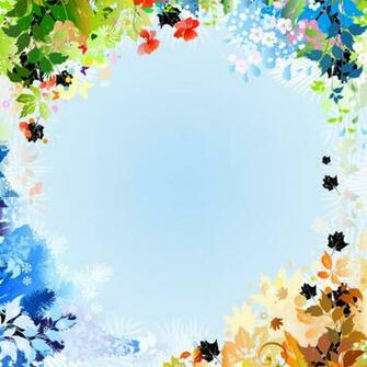 Bright Wildflower Background Vector