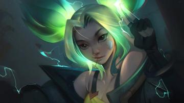 Zeri League Of Legends Art Wallpaper 4k Pc Desktop 51f