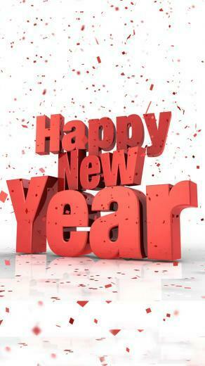 New Year iPhone5 Wallpaper Jpg