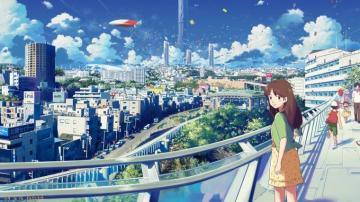 Anime Wallpaper City Background