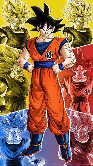 Happy New Year Wallpaper Android Goku Vegeta