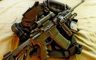 Ar Rifle Wallpaper HD S