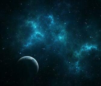 Deep Blue Space Wallpaper For Samsung Galaxy Tab