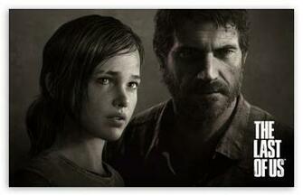 The Last Of Us Joel Ellie Portrait HD Wallpaper For Standard