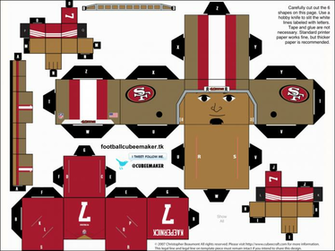 Colin Kaepernick 49ers Cubee By Etchings13