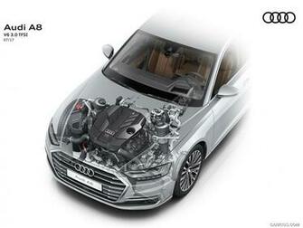 Audi A8 V6 Tfsi Engine HD Wallpaper