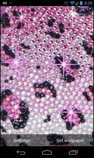 Cheetah Spot Bling Live Wallpaper Android