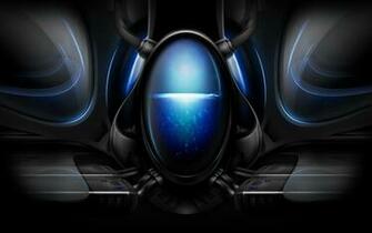 Back Gallery For Blue Tech Wallpaper