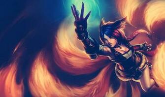 Ahri The Nine Tailed Fox By Tvojtatkooo Customization Wallpaper Other