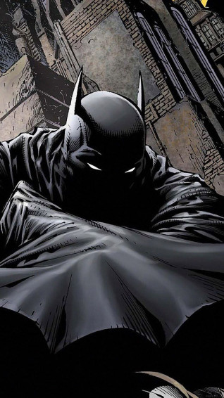 Papers Co Aa91 Wallpaper Batman Scary Illust iPhone6