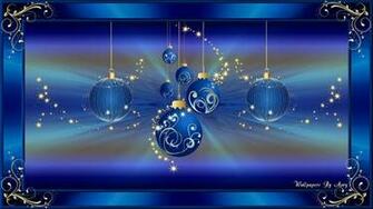 Blauwe Gloed Voor Kerstmis X Wallpaper