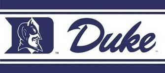 Duke Blue Devils Tall Wallpaper Border