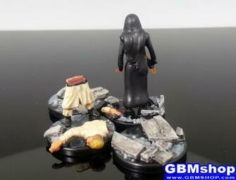Star Wars Miniature Mini Diorama Imperial Assault Kylo Ren Vs Jedi