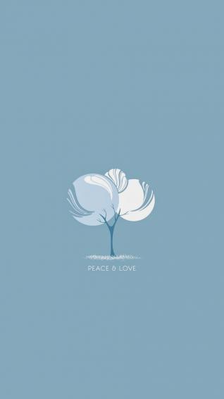 Peace iPhone Wallpaper Top Background
