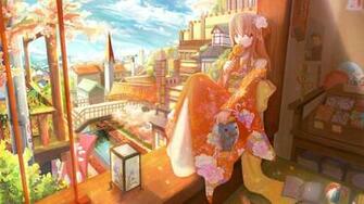 Anime Girls Wallpaper City Other Cityscape Complex