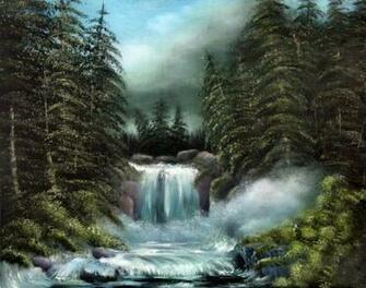 Bob Ross Tribute By Vivalavida