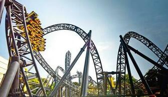 Roller Coaster Amusement Park Fun Rides 1roll Adventure