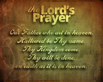 Lords Prayer Wallpaper