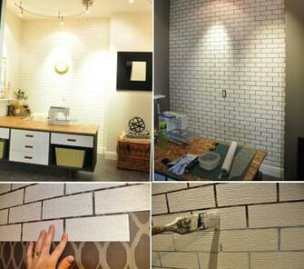 Recreate The Look Of Real Exposed Brick Walls Interior Design S