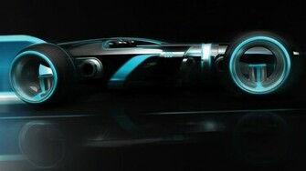 Tron Super Lightcycle HD Wallpaper