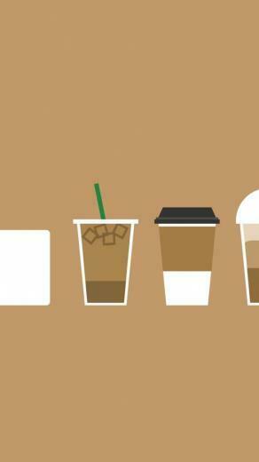 Types Of Coffee iPhone Wallpaper