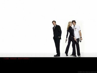 Team Bartowski Chuck Wallpaper