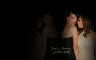 Pauley Perrette Lauren Holly By Woylin