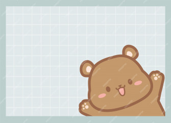 Wallpaper Aesthetic Cute Bear Terbaik