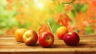 Wallpaper Apple Fruit Harvest HD Desktop