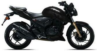 Tvs Apache Rtr In Black Shade