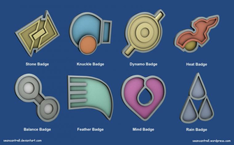 Pokemon Badges Hoenn League By Seancantrell