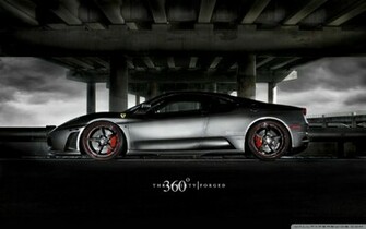 Cars Gray Ferrari F430 Wallpaper HD