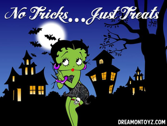Betty Boop Pictures Archive Halloween Wallpaper